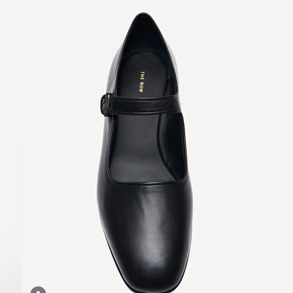 The Row Ava Mary Janes 
COLOR: Black
SIZING: 36.5 - Picture 2 of 10